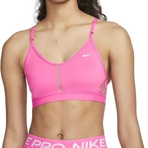 NWT Pink Women's Nike Indy Bra Size Medium